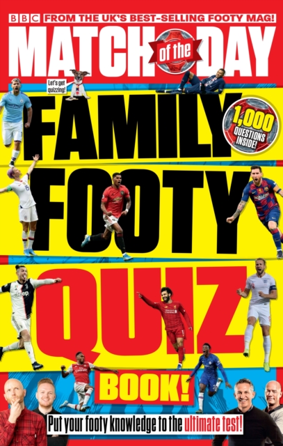 Match of the Day Family Footy Quiz Book, Paperback / softback Book