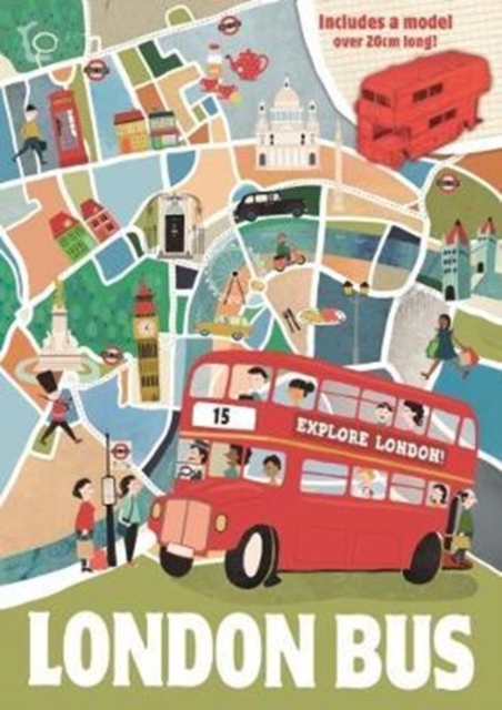 London Bus, Hardback Book