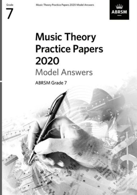 Music Theory Practice Papers 2020 Model Answers, ABRSM Grade 7, Sheet music Book