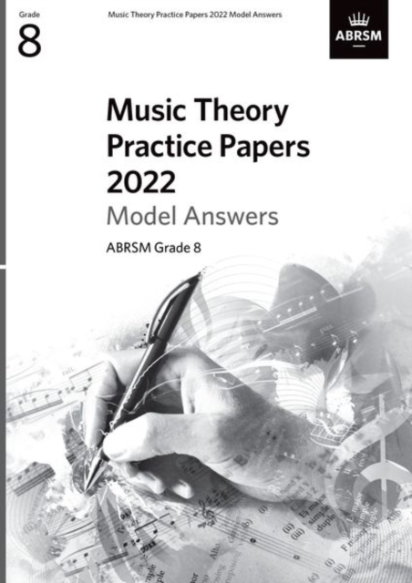 Music Theory Practice Papers Model Answers 2022, ABRSM Grade 8, Sheet music Book