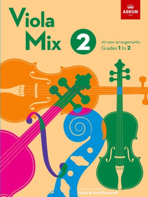 Viola Mix 2 : 20 new arrangements, ABRSM Grades 1 to 2, Sheet music Book