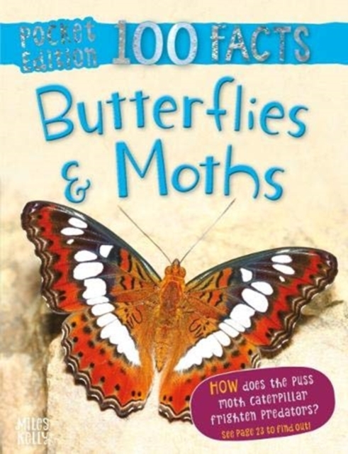 100 Facts Butterflies & Moths Pocket Edition, Paperback / softback Book