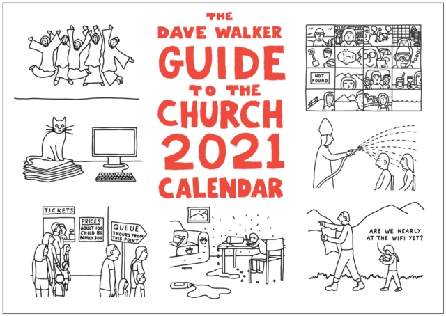The Dave Walker Guide to the Church 2021 Calendar, Calendar Book