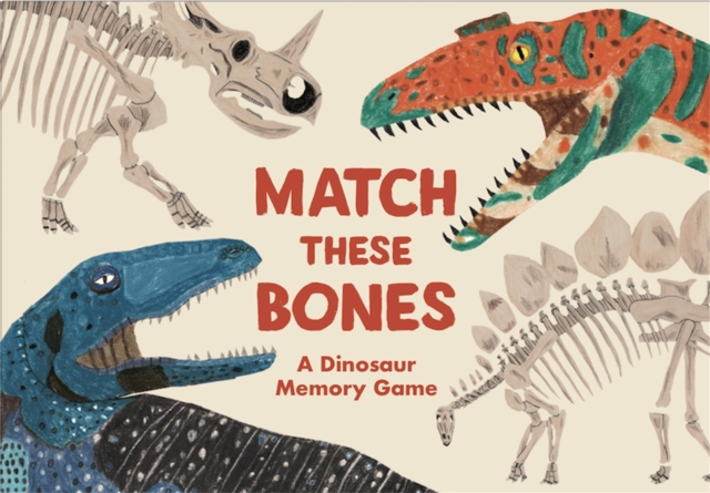 Match these Bones : A Dinosaur Memory Game, Game Book