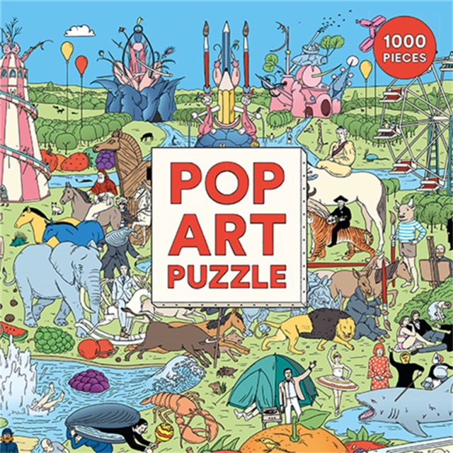 Pop Art Puzzle : Make the Jigsaw and Spot the Artists, Jigsaw Book