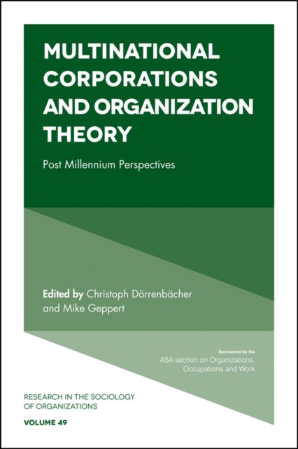 Multinational Corporations and Organization Theory : Post Millennium Perspectives, Hardback Book