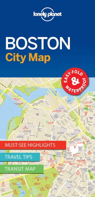 Lonely Planet Boston City Map, Sheet map, folded Book