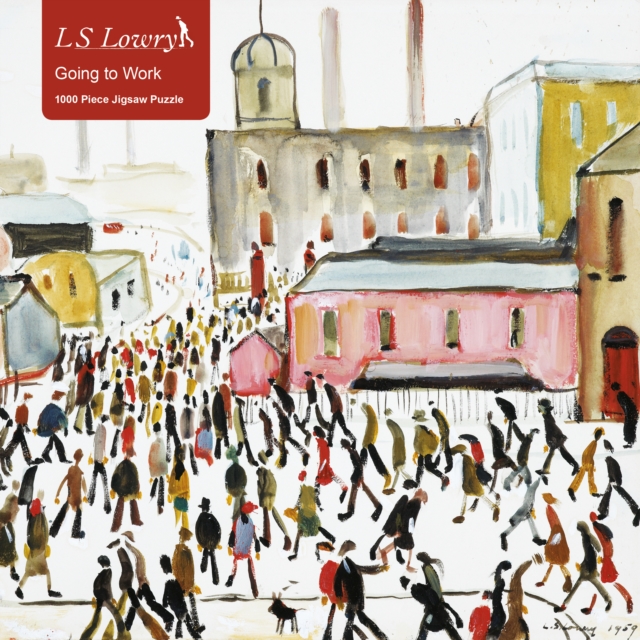 Adult Jigsaw Puzzle L.S. Lowry: Going to Work : 1000-piece Jigsaw Puzzles, Jigsaw Book