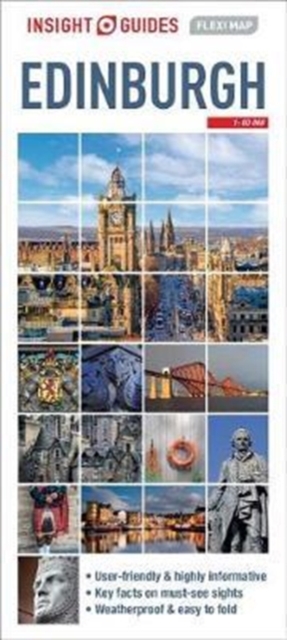 Insight Guides Flexi Map Edinburgh, Sheet map Book