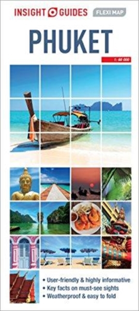 Insight Guides Flexi Map Phuket, Sheet map Book