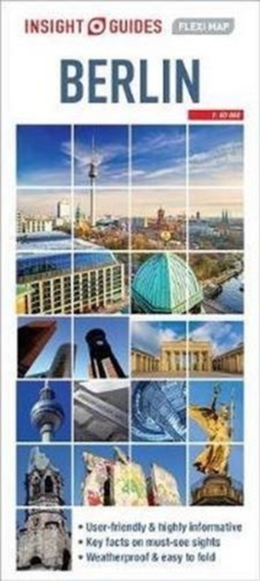 Insight Guides Flexi Map Berlin, Sheet map Book
