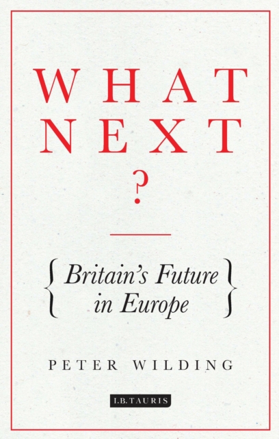 What Next? : Britain'S Future in Europe, PDF eBook