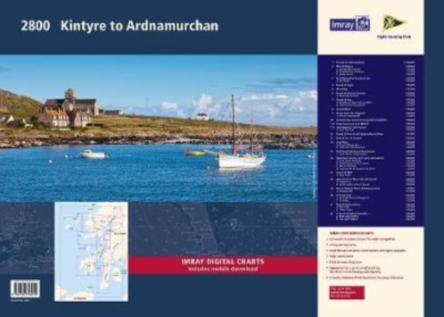 Imray 2800 Chart Pack : Kintyre to Ardnamurchan Chart Pack, Loose-leaf Book