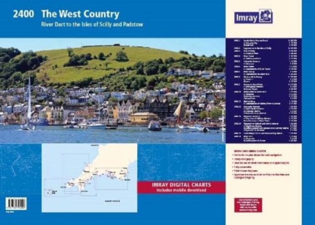 2400 West Country Chart Pack : River Dart to the Isles of Scilly and Padstow, Sheet map, flat Book