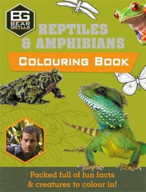 Bear Grylls Colouring Books: Reptiles, Paperback / softback Book