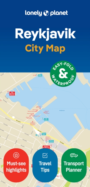 Lonely Planet Reykjavik City Map, Sheet map, folded Book
