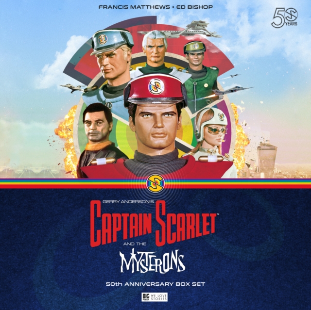 Captain Scarlet and the Mysterons - 50th Anniversary Set, CD-Audio Book