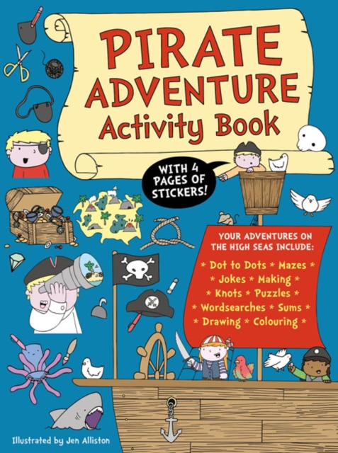 Pirate Adventure Activity Book, Paperback / softback Book