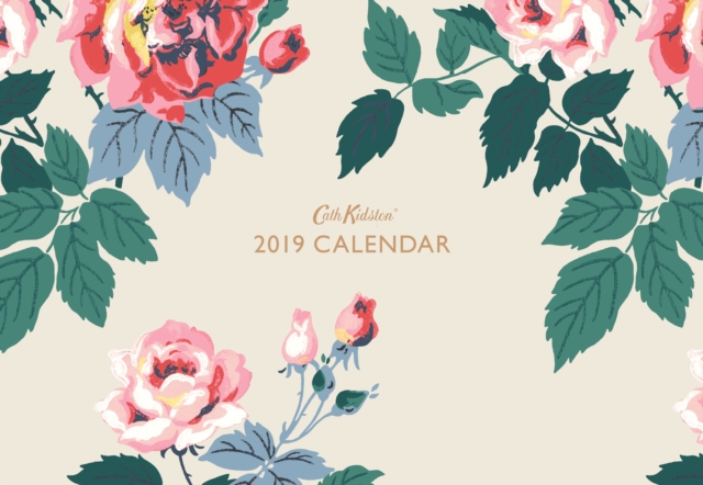 Cath Kidston: Eiderdown Rose 2019 Wall Calendar, Diary Book