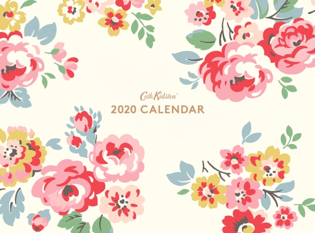 Cath Kidston Wells Rose 2020 Wall Calendar, Diary Book