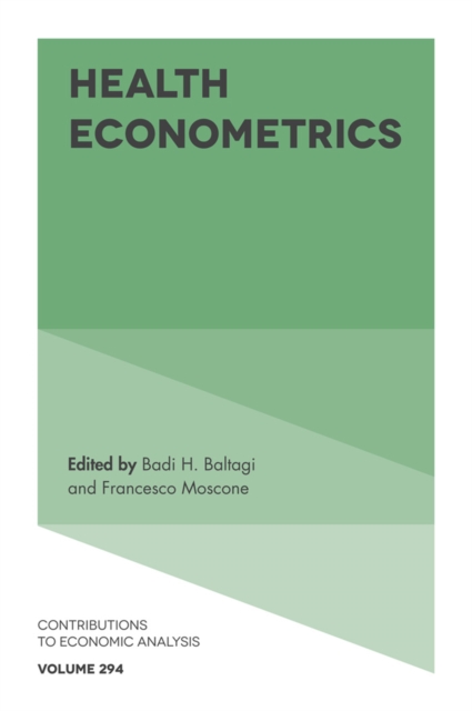 Health Econometrics, PDF eBook