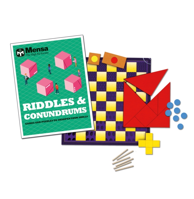 Mensa Riddles & Conundrums Pack : Games and Puzzles to Sharpen Your Skills, Multiple-component retail product, boxed Book