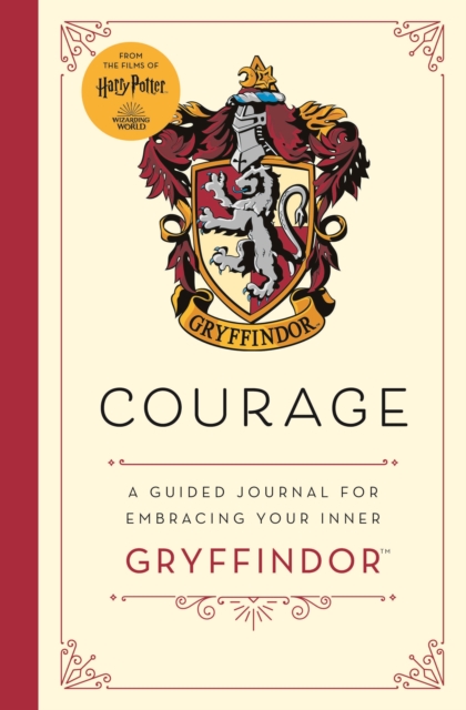 Harry Potter Gryffindor Guided Journal : Courage : The perfect gift for Harry Potter fans, Hardback Book