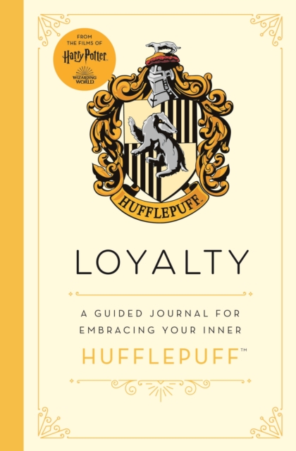 Harry Potter Hufflepuff Guided Journal : Loyalty : The perfect gift for Harry Potter fans, Hardback Book