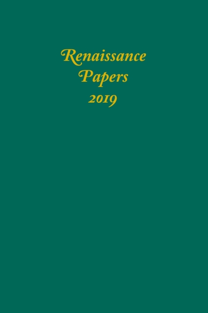 Renaissance Papers 2019, PDF eBook