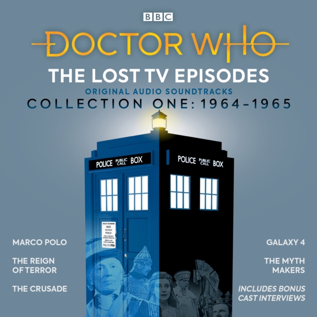 Doctor Who: The Lost TV Episodes Collection One 1964-1965 : Narrated full-cast TV soundtracks, eAudiobook MP3 eaudioBook