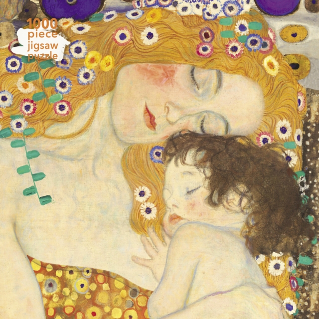 Adult Jigsaw Puzzle Gustav Klimt: Three Ages of Woman : 1000-Piece Jigsaw Puzzles, Jigsaw Book