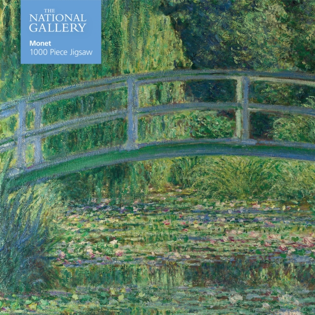 Adult Jigsaw Puzzle National Gallery: Monet: The Water-Lily Pond : 1000-Piece Jigsaw Puzzles, Jigsaw Book