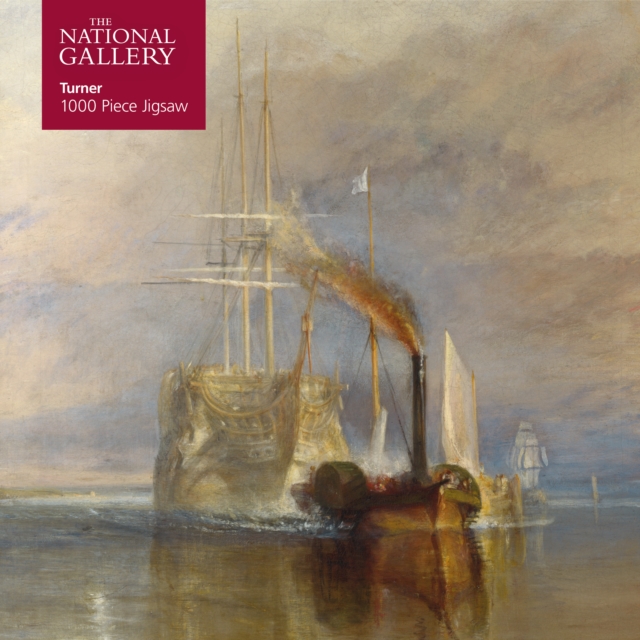 Adult Jigsaw Puzzle National Gallery: Turner: The Fighting Temeraire : 1000-piece Jigsaw Puzzles, Jigsaw Book