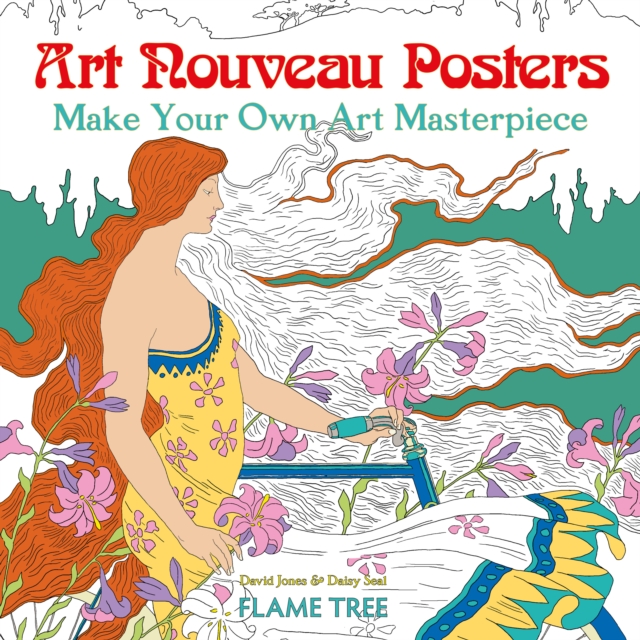 Art Nouveau Posters (Art Colouring Book) : Make Your Own Art Masterpiece, Paperback / softback Book
