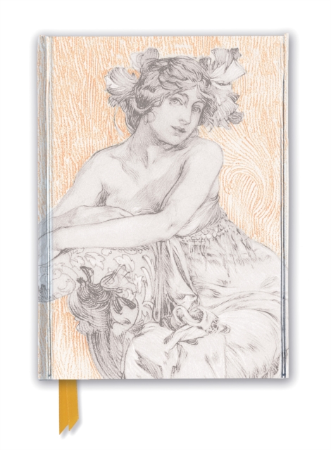 Alphonse Mucha: Study for Documents Decoratifs Plate 12 (Foiled Journal), Notebook / blank book Book