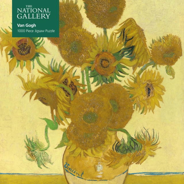 Adult Jigsaw Puzzle National Gallery: Vincent Van Gogh, Sunflowers : 1000-piece Jigsaw Puzzles, Jigsaw Book