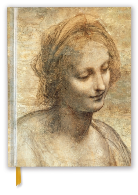 Leonardo da Vinci: Detail of the Head of the Virgin (Blank Sketch Book), Notebook / blank book Book