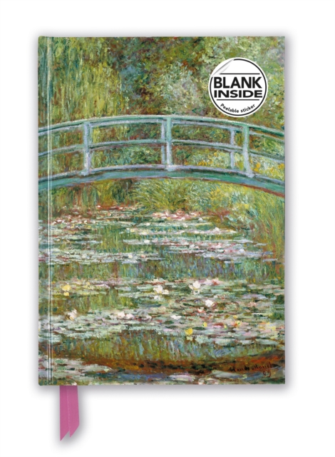 Claude Monet: Bridge over a Pond of Water Lilies (Foiled Blank Journal), Notebook / blank book Book
