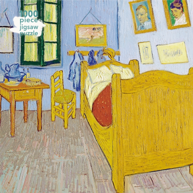 Adult Jigsaw Puzzle Vincent van Gogh: Bedroom at Arles : 1000-piece Jigsaw Puzzles, Jigsaw Book