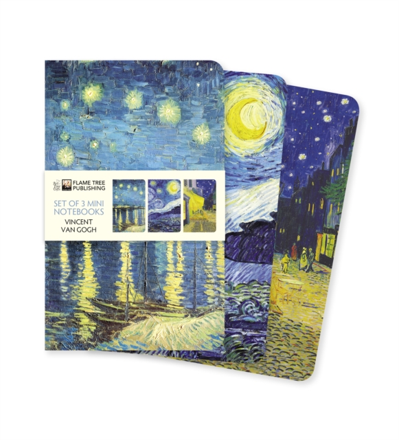 Vincent van Gogh Set of 3 Mini Notebooks, Notebook / blank book Book