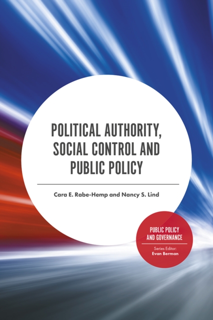 Political Authority, Social Control and Public Policy, EPUB eBook