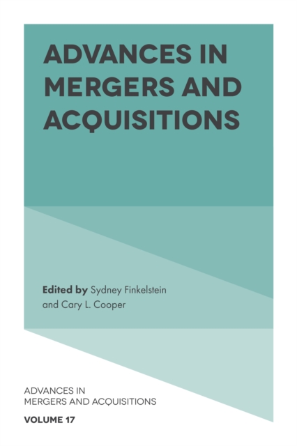 Advances in Mergers and Acquisitions, EPUB eBook