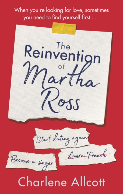 The Reinvention of Martha Ross, Hardback Book