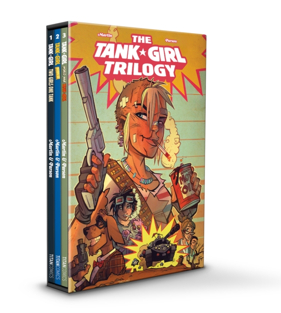 Tank Girl Trilogy Box Set (GOLD, WORLD WAR, 2 GIRLS 1 TANK), Paperback / softback Book