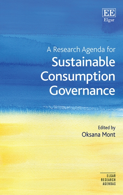 Research Agenda for Sustainable Consumption Governance, PDF eBook