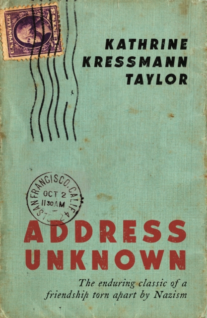 Address Unknown, Paperback / softback Book