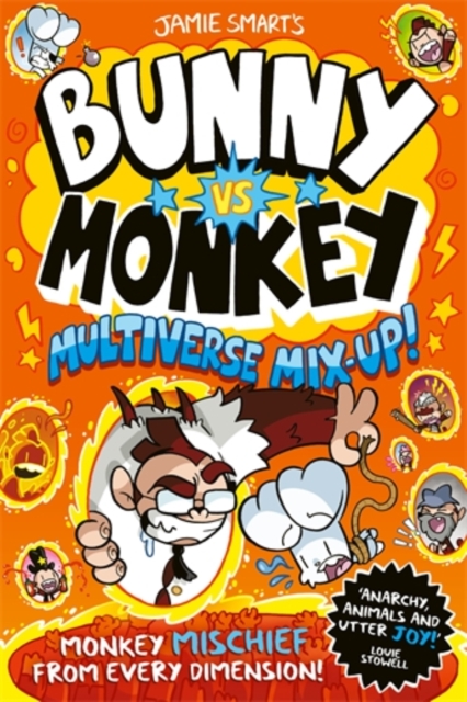 Bunny vs Monkey: Multiverse Mix-up!, Paperback / softback Book