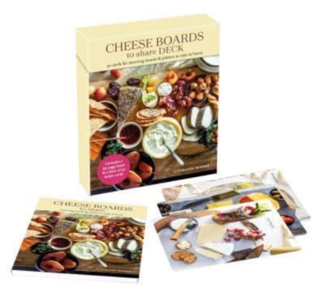Cheese Boards to Share Deck : 50 Cards for Stunning Boards & Platters to Style at Home, Mixed media product Book