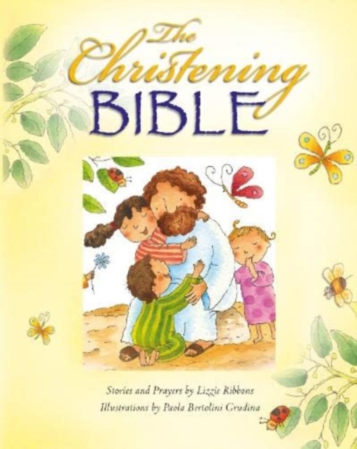 The Christening Bible (Yellow), Hardback Book