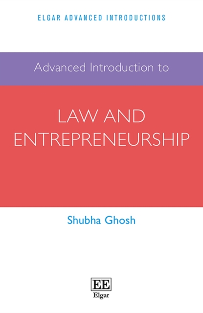 Advanced Introduction to Law and Entrepreneurship, EPUB eBook